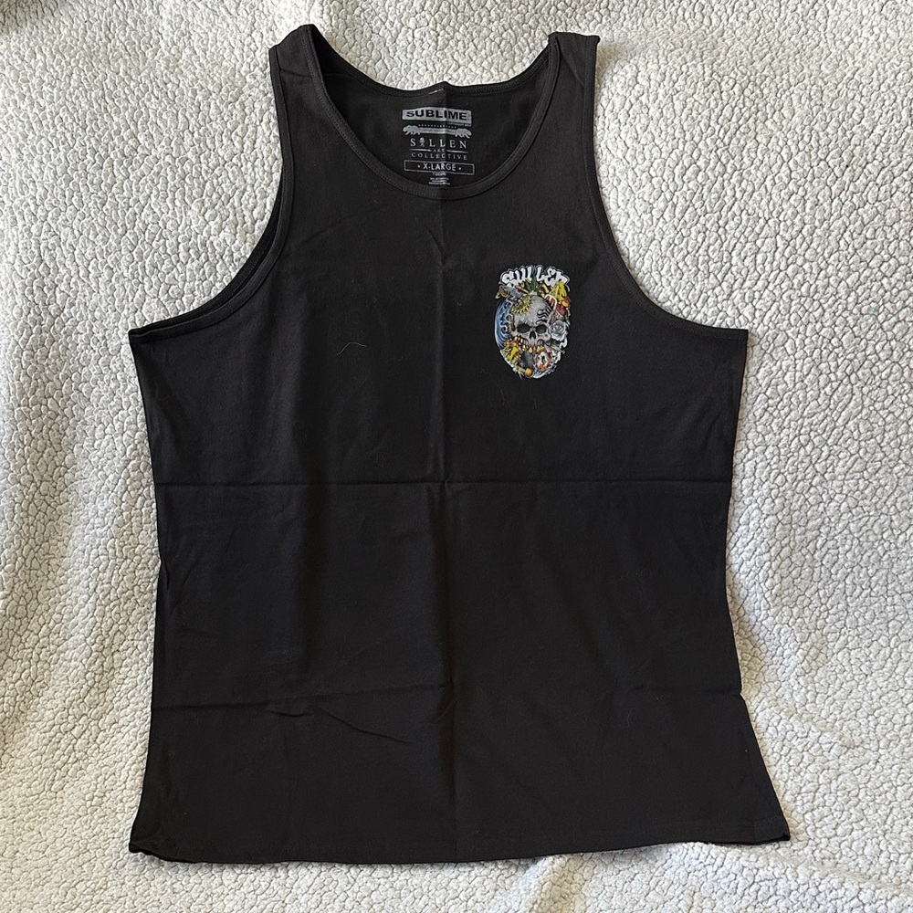 Sullen Men's Black Tank Top
